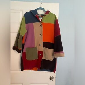 Vintage Susan Bristol color blocked jacket